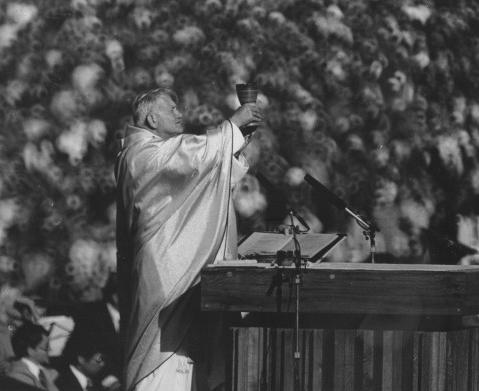 Pope John Paul II's visit to Iowa